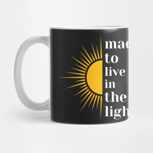 Running Low On Serotonin, S.A.D. Made To Live In The Light Mug